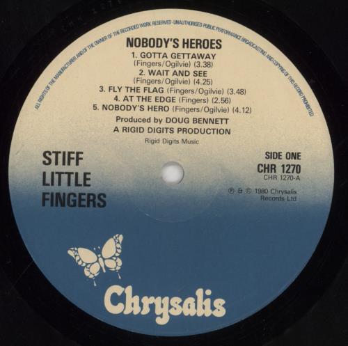 Nobody's Heroes - Stiff Little Fingers